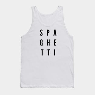 sPAGHETTI Tank Top